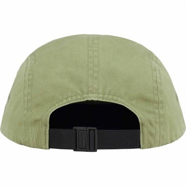 SUPREME - Boné Washed Chino Twill Camp Cap "Verde"