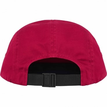 SUPREME - Boné Washed Chino Twill Camp Cap "Vermelho"