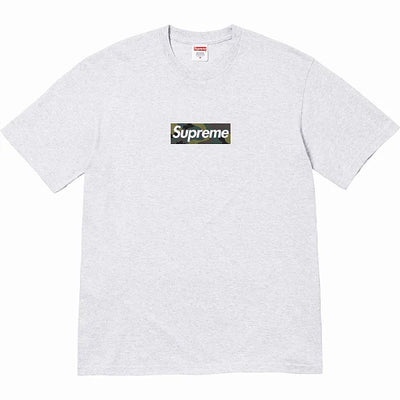 SUPREME - Camiseta Box Logo Camo "Cinza"