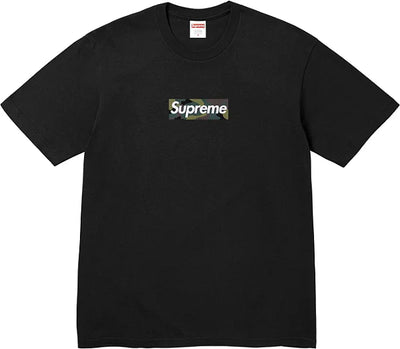 SUPREME - Camiseta Box Logo Camo "Preto"
