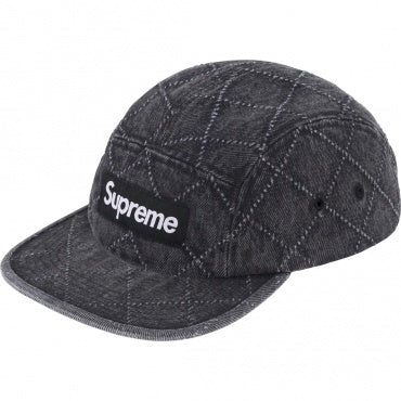 SUPREME - Boné Punched Denim "Preto"