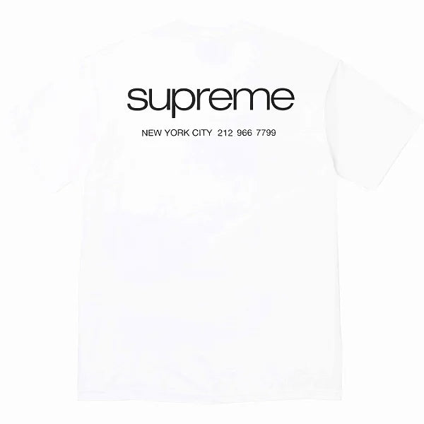 SUPREME - Camiseta NYC "Branco"