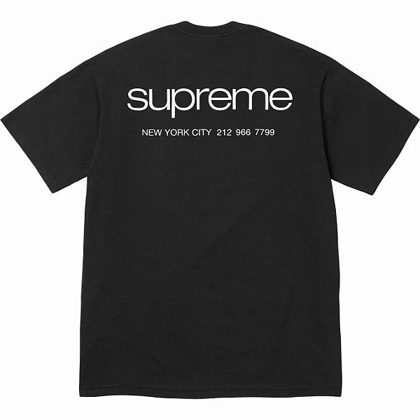 SUPREME - Camiseta NYC "Preto"