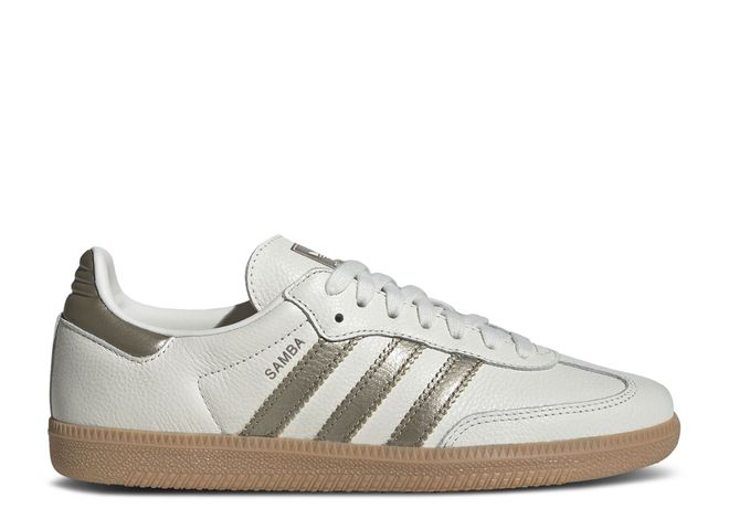 Adidas - WMNS Samba OG "Off White Wonder Gold Metallic"