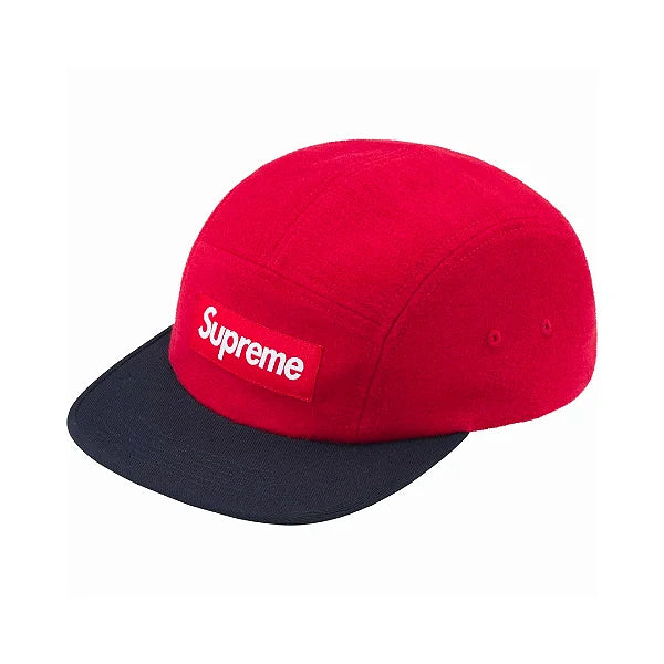 SUPREME - Boné 2-Tone Camp "Vermelho"